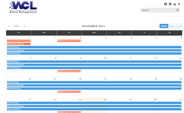 Upcoming Meetings and Live Meetings Calendar | Live Meeting Scheduler | Online Meeting